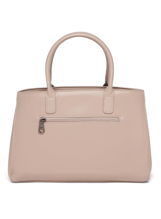 EVOKE RIO Vegan Leather Handbag 277 for Women with crossbody strap | with Multiple Compartments | Stylish and Spacious for Everyday Use (Apricot) - Image 5